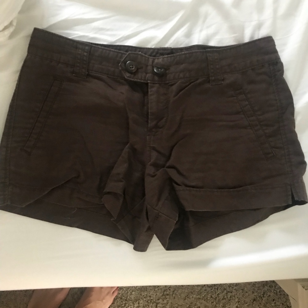 Brown shorts